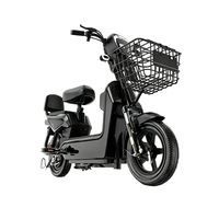 Bicicleta Eléctrica Urbana de Dos Ruedas para Adultos AFTFA 48V, Bicicleta Eléctrica de Ocio para la Ciudad