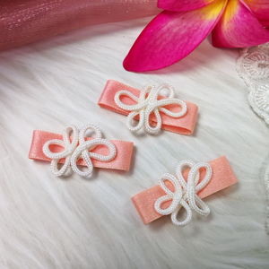 Usine directe en gros arc-en-ciel sensibilisation ruban embrayage broche rayure arc pré-attaché ruban arcs pour emballage cadeau matériel en Nylon - Product Image 2