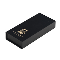 Vente en gros de boîte cadeau premium avec logo personnalisé emballage de luxe en papier carton enveloppe à rabat boîte d'emballage magnétique rigide