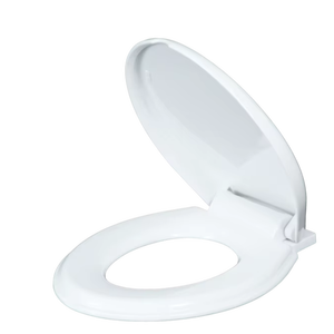 Asiento de Inodoro Redondo Resistente y Duradero con Tapa de Cierre Lento y Silencioso y Bisagras de Liberación Rápida para un Rendimiento Confiable a Largo Plazo - Product Image 1