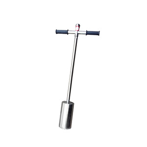 LOOBO Échantillonneur portable de sol, racines et couches de terre en acier inoxydable, garantie 1 an - Product Image 1