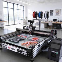 Imprimante 3D YDSIGN AS80 pour la fabrication de signalétique, imprimante 3D industrielle grande taille pour la publicité et les boîtes lumineuses