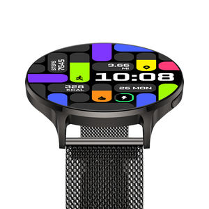 <span class=keywords><strong>Smartwatch</strong></span> Best Seller KM100 <span class=keywords><strong>con</strong></span> Cassa Ultra Sottile da 1,75" Display AMOLED Rotondo Tre Cinturini Impermeabile per Uomo <span class=keywords><strong>Orologio</strong></span> Montre Reloj - Product Image 4