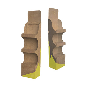 Supermarket Retail Foldable Display Rack <b>Stand</b>-Up Cardboard Store Promotion <b>Stand</b>-Up Display - Product Image 2