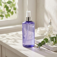 Flacon pulvérisateur rechargeable en PET de 300 ml, calibre 24, vide, à brume fine, pour cosmétiques, toniques et désinfectants ménagers