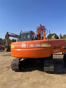 Excavadora Hitachi ZX120 de segunda mano original de 12 toneladas usada en Japón, excavadora usada Hitachi a precio barato - Product Image 4