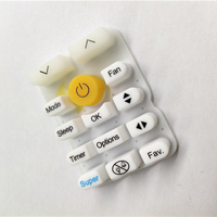Clavier de jeu en silicone lavable et étanche en caoutchouc Interrupteur à bouton de commande personnalisé en silicone