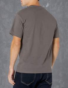 Camiseta de algodón 100% OEM/ODM para hombre Camisetas en blanco unisex logotipo personalizado impreso en tejido de punto liso al por mayor - Product Image 2