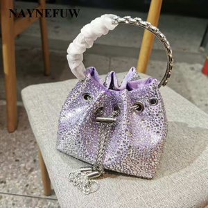 2024 Shenglu alla moda marchiato vulcanico con coulisse gradiente strass con catena a tracolla con catena a tracolla <span class=keywords><strong>borse</strong></span> da donna - Product Image 6