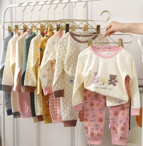 Conjunto de Pijamas Infantis em Lote Misturado, Pijamas de Algodão Macio para Crianças, Estilos de Natal, Pijamas para Meninas, Conjunto de 2 Peças - Product Image 2
