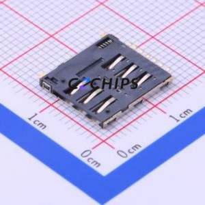 XKNANO-113 SIM Card Connector SMD Connector Self-Return Type Nano SIM Card Card Holder 1.25mm - Product Image 2