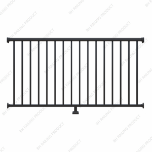 Phổ biến BH Modular thiết kế hiện đại nhôm ban công và boong lan can hệ thống nhôm ban công lan can picket - Product Image 1