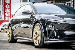 Ruedas Monobloque de Aleación de Aluminio Forjado SAiLen, PCD 5x120/5x112/5x114.3, 17-22 Pulgadas, Diseño Cóncavo Negro Semibrillante para Autos Audi - Product Image 2