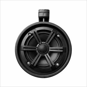 Altavoces de Torre BT a prueba de agua con luz LED de 6,5 pulgadas, tablero de despertador marino IP66 negro, para barco, ATV, UTV, esquí acuático - Product Image 1