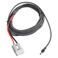 Kabel Daya DC Utech Factory 3M/10FT Best Seller Starlink Mini yang Dapat Disesuaikan untuk Output 100W, Tahan Air, Luar Ruangan, Berbahan PVC Braid