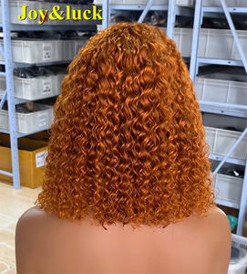 <span class=keywords><strong>Perruque</strong></span> Lace Front en Cheveux Humains 100% Naturels, Style Bouclé Profond et Souple pour Femme, Idéale au Quotidien et pour les Fêtes - Product Image 1