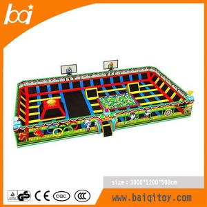 Aire de jeux intérieure multifonctionnelle Grande aire de jeux Piscine intérieure en mousse Parc de trampoline pour enfants <span class=keywords><strong>Parcours</strong></span> <span class=keywords><strong>Ninja</strong></span> à vendre - Product Image 3