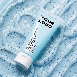 Limpiador <span class=keywords><strong>Facial</strong></span> de Espuma Hidratante Vegano con Ácido Hialurónico para Mujer y Hombre Etiqueta Privada Cuidado de la Piel Orgánico - Product Image 1