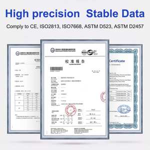 LS197 Glossmètre électronique professionnel haute précision 20 60 85 degrés pour le test de brillance de réflexion miroir, l'impression textile - Product Image 6