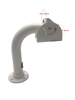 Support mural de caméra de vidéosurveillance en forme de L, OEM, accessoires de montage au plafond, accessoires de haute qualité