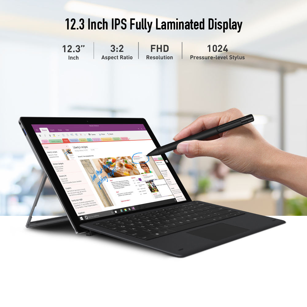 CHUWI UBook Pro タブレット 12.3インチ 1920*1280 Win 10 Intel