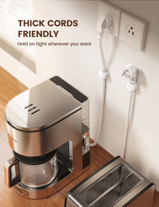 Lamicall STRK05 Paquete de 6 <span class=keywords><strong>Clips</strong></span> Adhesivos para Organizar Cables, Soporte para Cables, Gestión de Cables para Escritorio, PC, Carga y Datos - Product Image 5