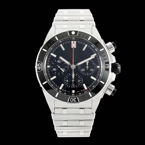 Men's Ceramic Bezel <b>Chronograph</b> Mechanical Wristwatch, <b>Automatic</b> Mechanical Business Fashion Watch - Product Image 1