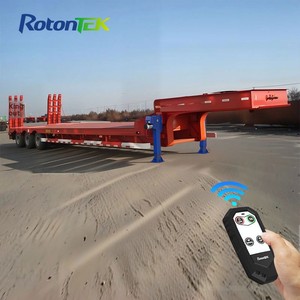 รถกึ่งพ่วงใหม่ 25 ตัน พร้อมระบบช่วยเหลือแบบไฟฟ้าประสิทธิภาพสูง 1300 วัตต์  พร้อมขาตั้งขนาดใหญ่สำหรับรองรับน้ำหนัก  รถบรรทุกขนส่งสินค้า รถวิศวกรรม - Product Image 2