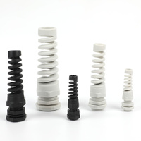 Connecteur IP68 à joint étanche pour câble en nylon anti-flexion de type M avec tête fixe résistante à la torsion série PG