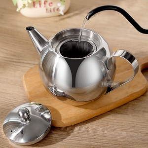 <span class=keywords><strong>Teiera</strong></span> in <span class=keywords><strong>acciaio</strong></span> inossidabile 304 con infusore rimovibile - Product Image 5