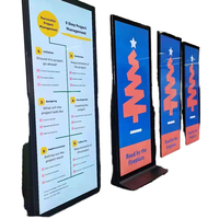 Máquina Publicitaria Vertical Personalizable con Pantalla LCD Digital y Impresión de Logotipo para Comercios Minoristas