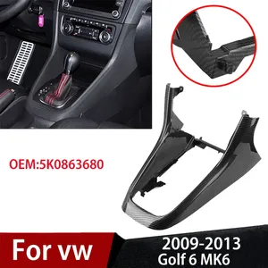 StarNav pour Golf 6 MK6 2009 à 2013, garniture de cadre de console centrale de voiture, couvercle de levier de vitesses, accessoires auto de remplacement 5K0863680 - Product Image 2