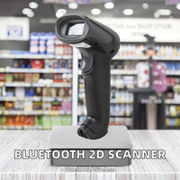 Lecteur de codes-barres 2D QR sans fil USB SV6707, scanner de codes-barres portable robuste pour l'inventaire des supermarchés