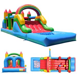 <span class=keywords><strong>Château</strong></span> gonflable pour enfants, installation facile, <span class=keywords><strong>château</strong></span> gonflable extérieur pour les fêtes, les vacances et les jeux en plein air, qualité commerciale - Product Image 1