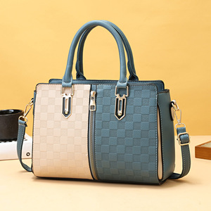 Nuevo Bolso de Mano para Mujer a la Moda con Combinación de Colores, Estilo Europeo y Estadounidense, Gran Capacidad, Bolso Bandolera de un Solo Hombro - Product Image 5