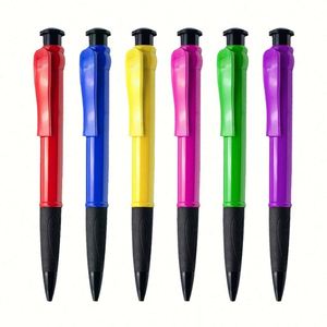 Stylo publicitaire géant en gros, stylo à bille personnalisé avec logo imprimé, stylo en plastique pour cadeaux - Product Image 1