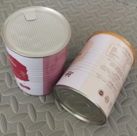 Fournitures d'emballage alimentaire Bidon métallique vide
