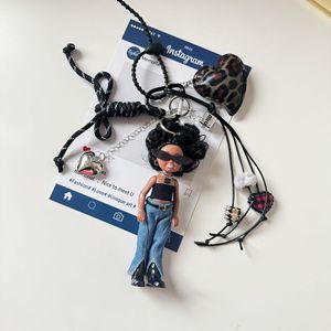 Accesorio para Bolso HECION, Lindo y Moderno, Muñeca <span class=keywords><strong>Kelly</strong></span>, Gafas para Muñeca, Llavero, Amuleto para Bolso de Anime y Dibujos Animados, Cuerda para Colgar - Product Image 2