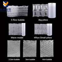 Film de protection PE de qualité supérieure, de qualité alimentaire, coussin à bulles d'air transparent, anti-chute, anti-choc, imperméable pour ordinateur