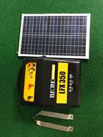 Vee Elektrische Afrastering 12kv Solar Energizer 6.2j Elektrische Afrastering 20W Zonnepaneel Voor Pluimvee