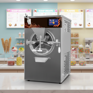 เครื่องทำไอศกรีมม้วนอัตโ<span class=keywords><strong>นม</strong></span>ัติเชิงพาณิชย์รุ่นใหม่ 50 ลิตร สแตนเลส สำหรับทำไอศกรีมนม/ผลไม้ สำหรับร้านอาหาร พร้อมกล่องไม้ แบบเดี่ยว - Product Image 1