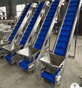 Düşük fiyat tırmanma yüksek eğim açısı plastik modüler bant konveyör gıda sanayi kaldırma konveyör - Product Image 1