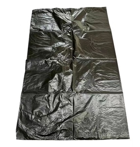 Extra Strong Heavy Duty <b>Black</b> HDPE/LDPE Flat <b>Bin</b> <b>Liners</b> Offset Printed Heat Seal Recyclable Ecofriendly Waste Management Bags - Product Image 6