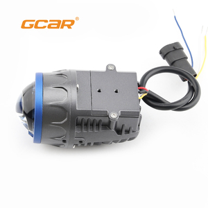 Gcar mới đến F2 phổ Xe Dẫn đèn sương mù với ánh sáng laser kép 6000K ánh sáng trắng không thấm nước dẫn đèn sương mù - Product Image 3
