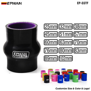 Tuyau en silicone EPMAN tuyau droit HUMP Intercooler tuyau Turbo coupleur droit tuyau en caoutchouc tuyau de radiateur pour Civic VW MK7 EP-SSTF - Product Image 2