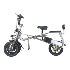 Vélo électrique <span class=keywords><strong>pliable</strong></span> à 3 roues, élégant et tendance, <span class=keywords><strong>tricycle</strong></span> électrique pour adultes, double roue avant, longue autonomie, portable, pour la ville - Product Image 3