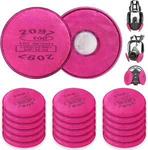 2097 P100 Filtro De Partículas Para 5000, 6000, 6500, 7000 Y Color Rosa