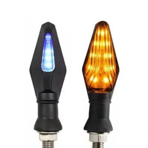 Luces Intermitentes LED SX para Motocicleta, 12V, Universales, Delanteras y Traseras, Amarillas y Azules, para Modificación de Motocicletas - Product Image 4