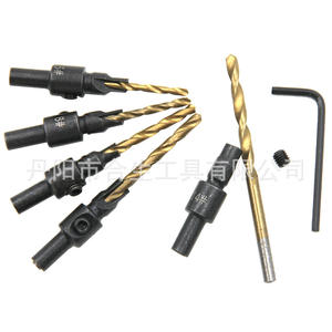 ดอกสว่านเจาะรูแบบมีหัวจม มิสเตอร์ดริล ขนาด 6 8 10 12 14 นิ้ว ก้านกลม เคลือบไทเทเนียม สำหรับโลหะที่ไม่ใช่เหล็ก - Product Image 2