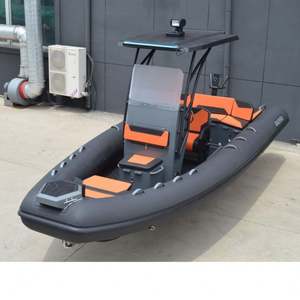 เรืออลูมิเนียมเป่าลมขนาดใหญ่พร้อมเครื่องยนต์กู้ภัยได้รับการรับรองจาก reachsea Lux600 CE - Product Image 1